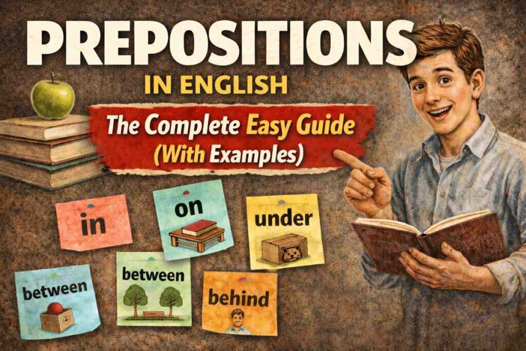 Prepositions in English: The Complete Easy Guide (With Examples)
