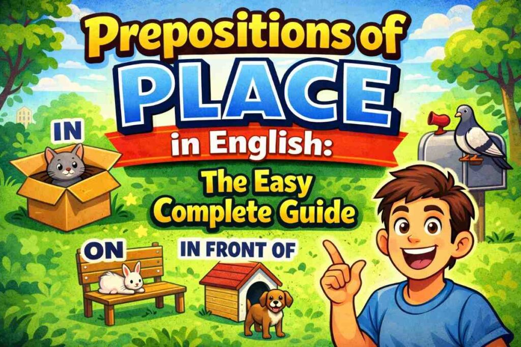 Prepositions of Place in English: Easy Complete Guide