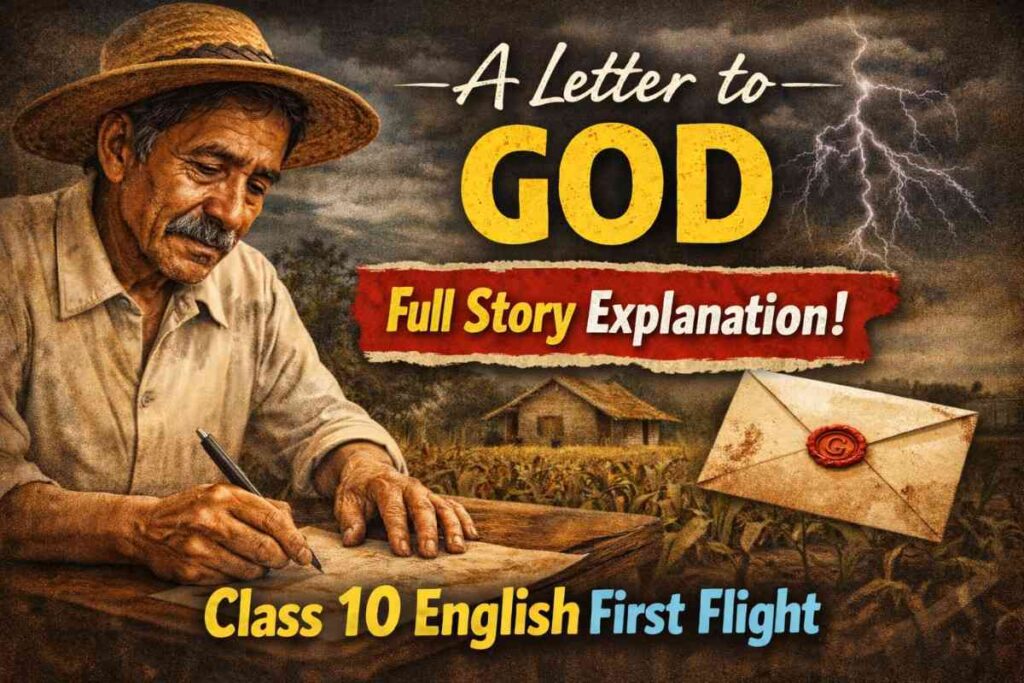 A Letter to God – Full Story Explanation | Class 10 English First Flight Chapter 1