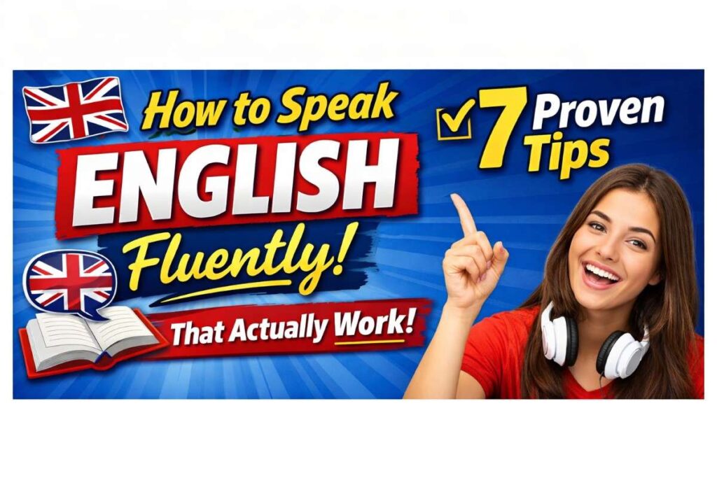 How to Speak English Fluently – 7 Proven Tips That Actually