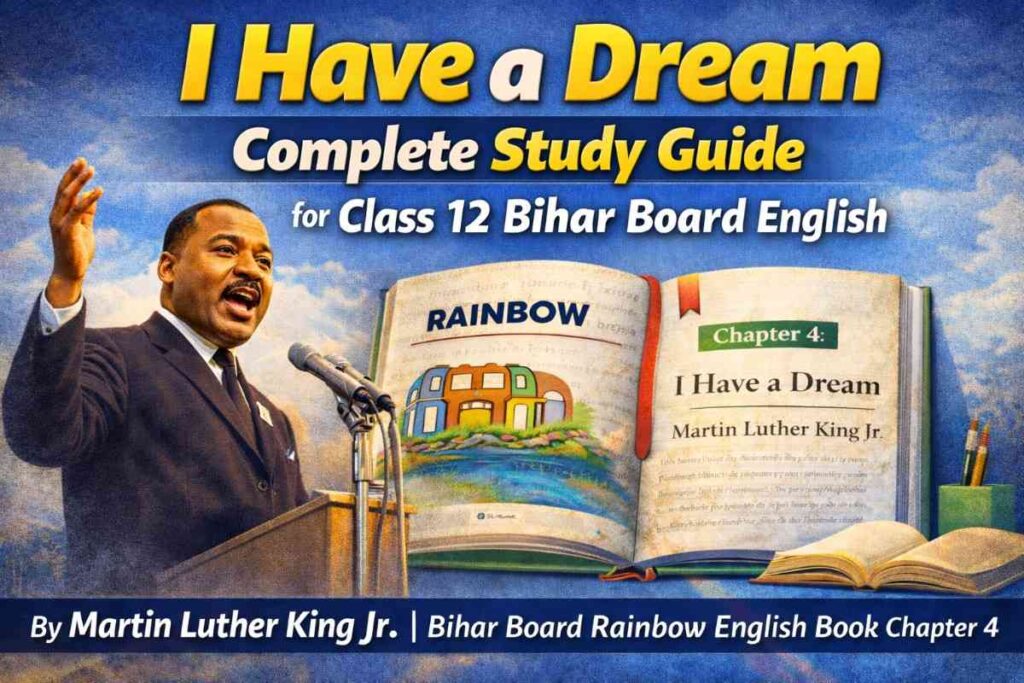 I Have a Dream — Complete Study Guide for Class 12