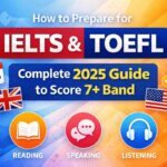 How to Prepare for IELTS and TOEFL: Complete 2025 Guide to Score 7+ Band