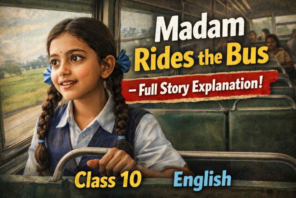 Madam Rides the Bus — Full Story Explanation | Class 10 English Chapter 7