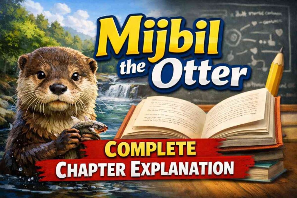 Mijbil the Otter — Complete Chapter Explanation, Summary & Notes | Class 10 First Flight English