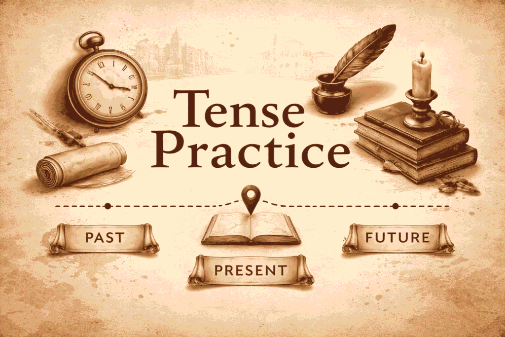 Tense Practice MCQs with Answers | 20 Questions & Explanations | Wordify English