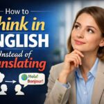 How to Think in English Instead of Translating — A Real Guide That Actually Works
