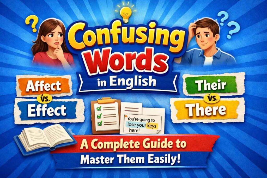 Confusing Words in English: A Complete Guide to Master